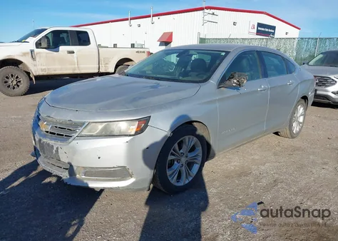 2014 Chevrolet Impala 2Lt из США, поврежденный, VIN 2G1125S38E9224612